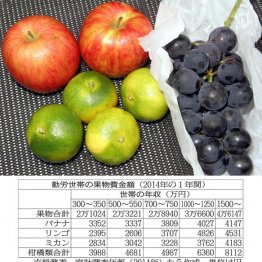 夏の果物「スイカ・桃」の消費量 金持ちと貧乏で大きな格差