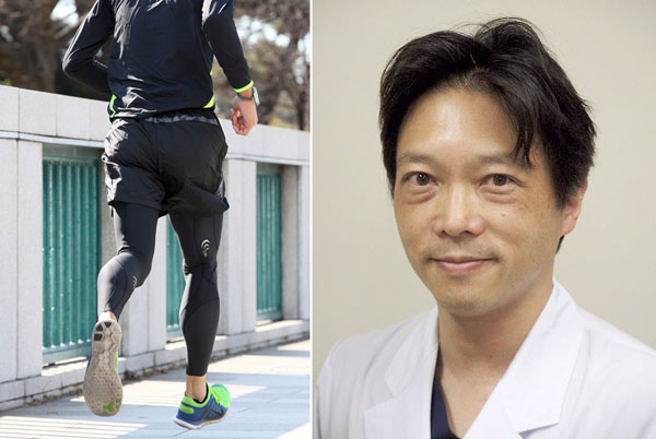 東京山手メディカルセンター・整形外科でスポーツ外来を担当する田代俊之医長（右）