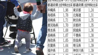 出生率が高い県・低い県 九州・沖縄、四国は夜がお盛ん？