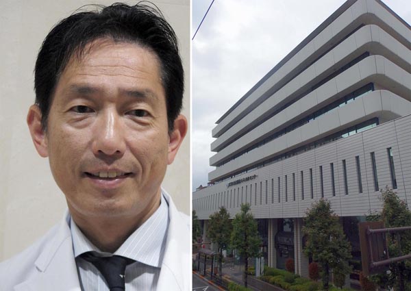 ＪＣＨＯ東京新宿メディカルセンター（右）と糖尿病内分泌内科の関根信夫院長