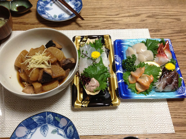 日本では週2回魚を食べることはザラ