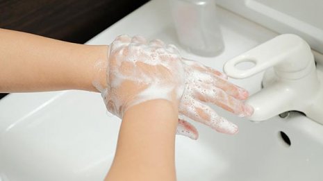 予防には徹底した手洗い アルコール消毒だけは効果限定的