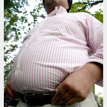 肥満の人は重症化リスクが高い