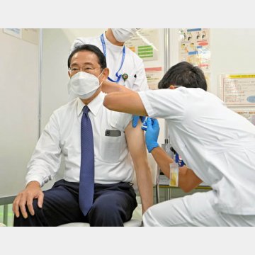 岸田首相は4回目を接種済み（代表撮影）