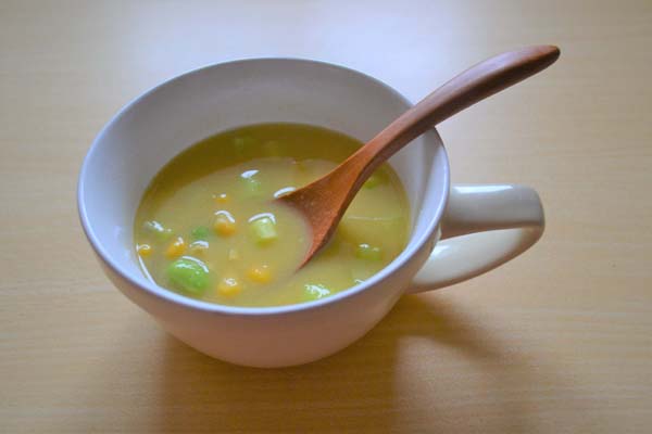 中華風除湿コーンスープ（提供写真）