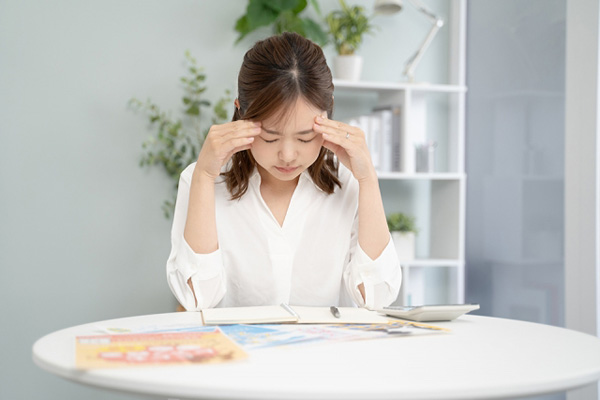 片頭痛の悩みは圧倒的に女性が多い